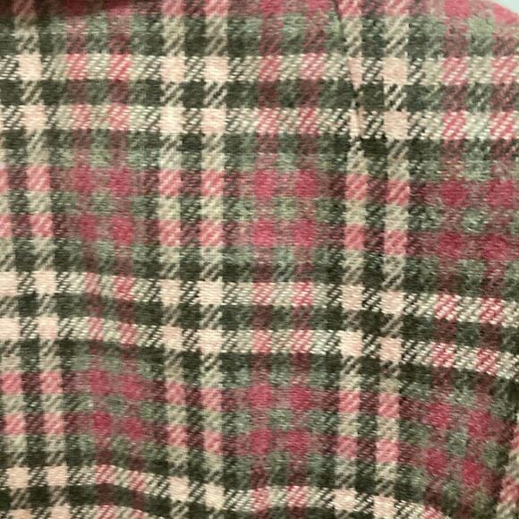 Brooks Brothers NWOT Women’s Plaid Italian Wool Blazer. Pink/gray. Size 0. - Picture 3 of 9